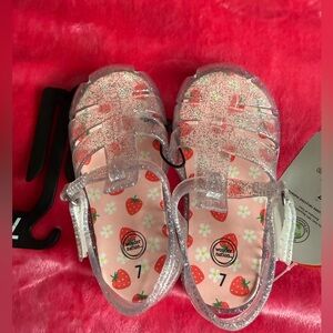 Toddler Glitter Jelly Sandals